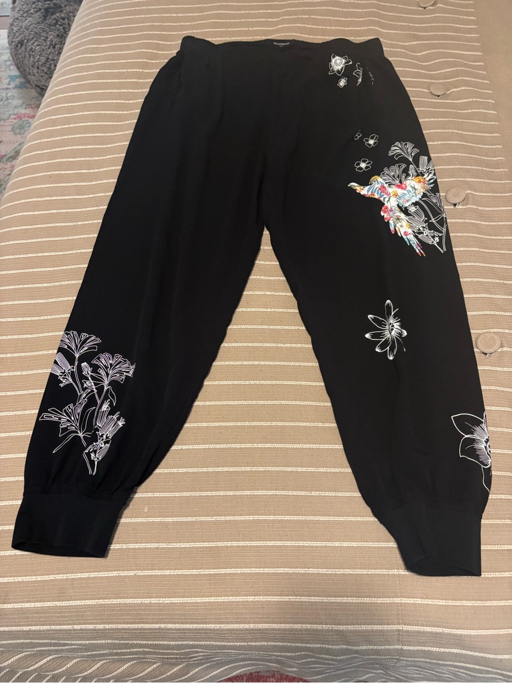 Desigual Crop Tapered Pant